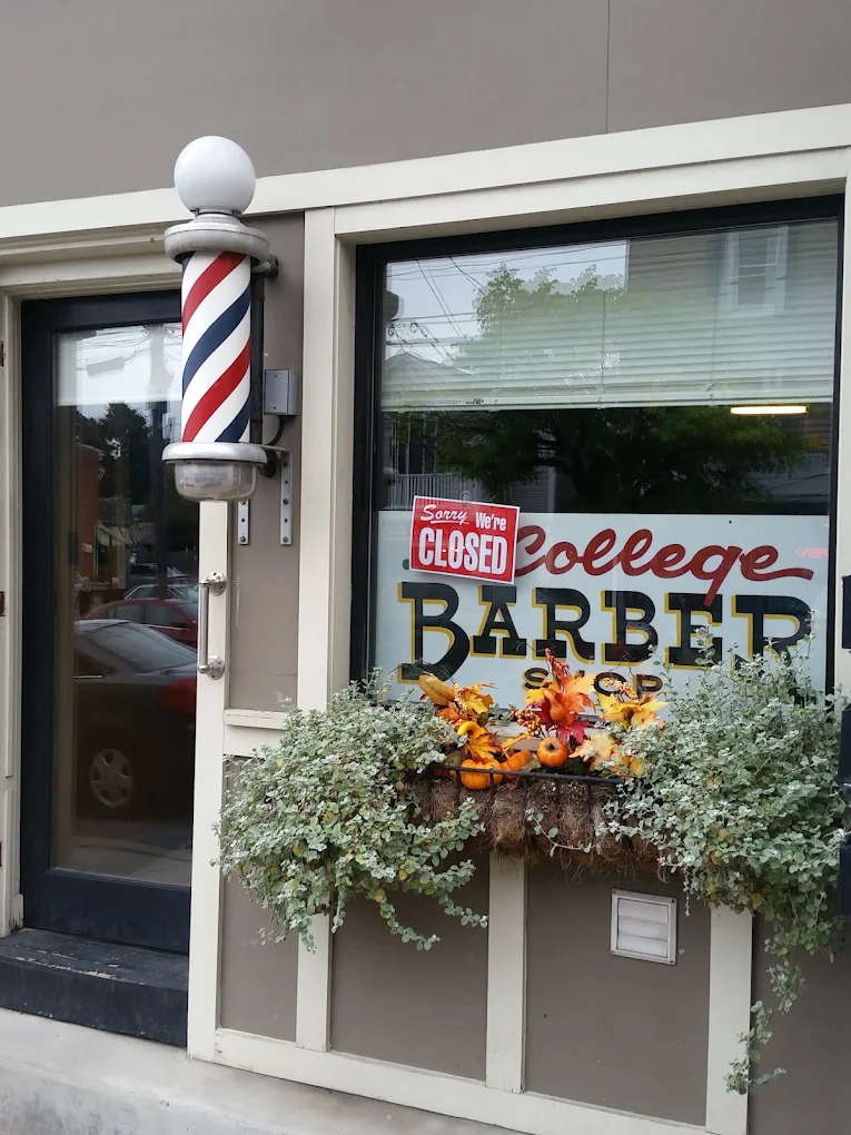 Clinton Barber Shop Storefront