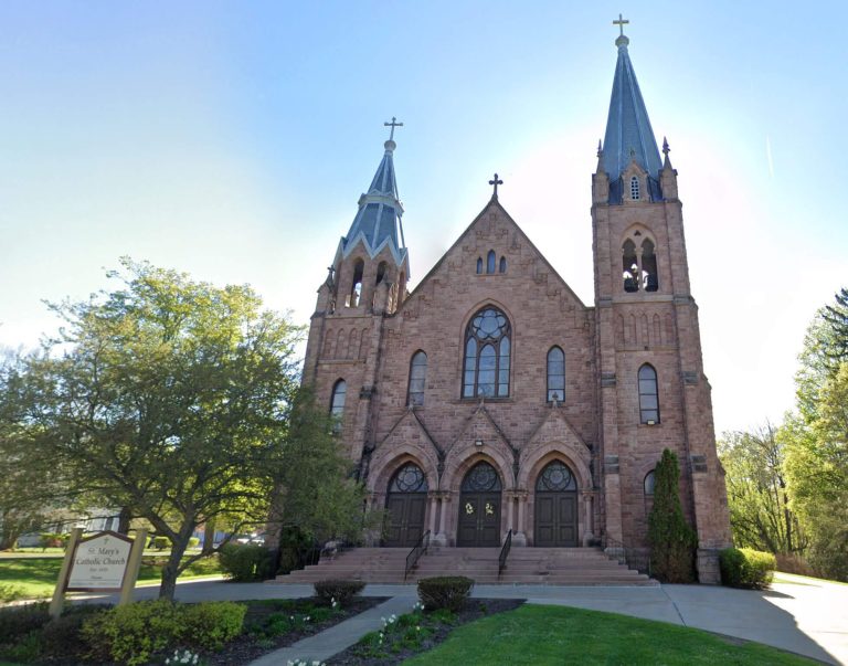 St. Mary's Catholic Church storefront