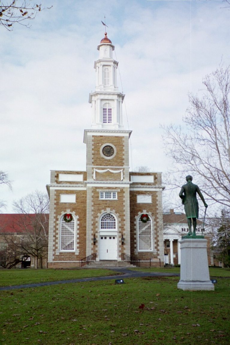 Hamilton College Chapel storefront