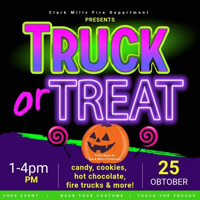Clark Mills FD Truck or Treat